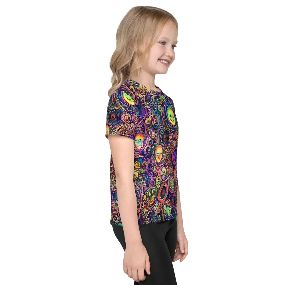 Jansson's Nebula on Kids Crew Neck T-Shirt — Right