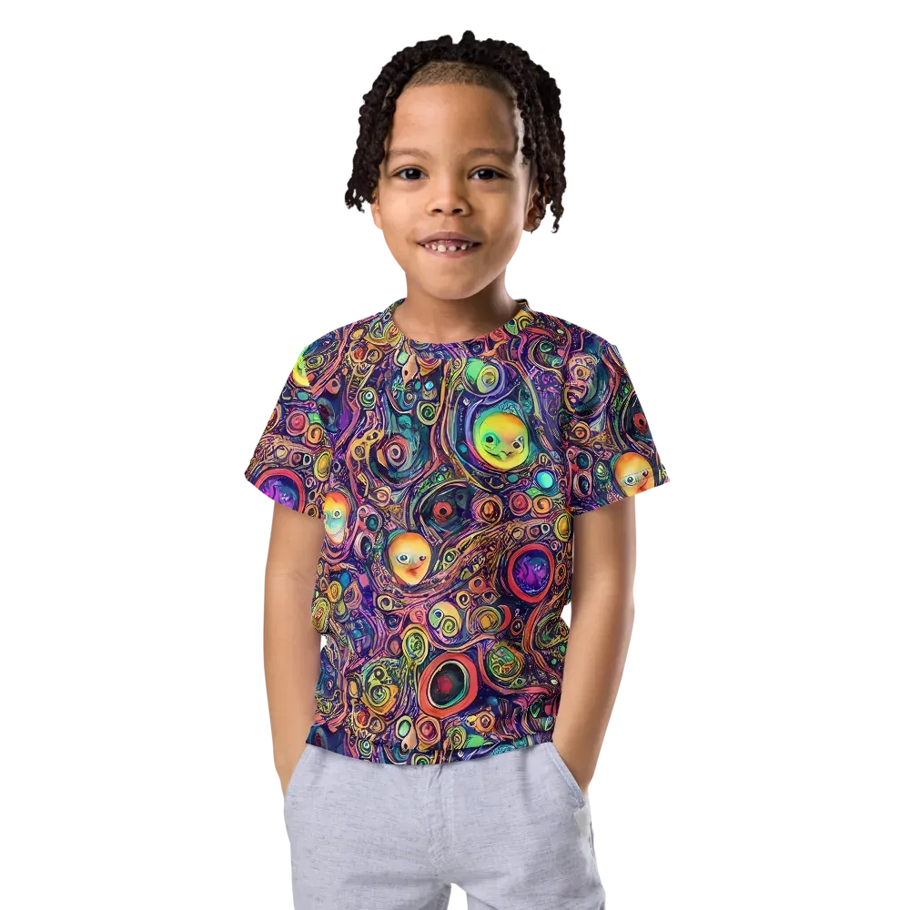 Jansson's Nebula on Kids Crew Neck T-Shirt — Front