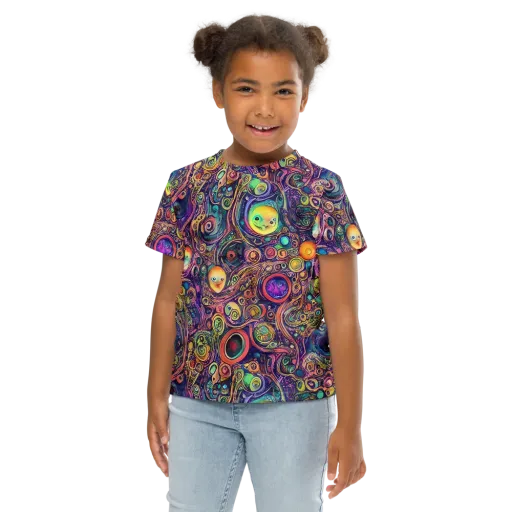Jansson's Nebula on a Kids Crew Neck T-Shirt