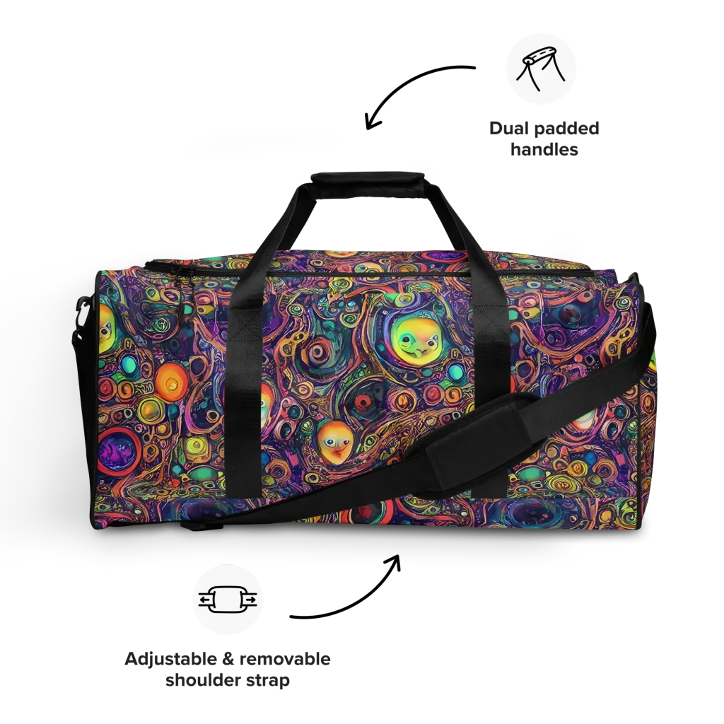 Jansson's Nebula on Duffle Bag — Front