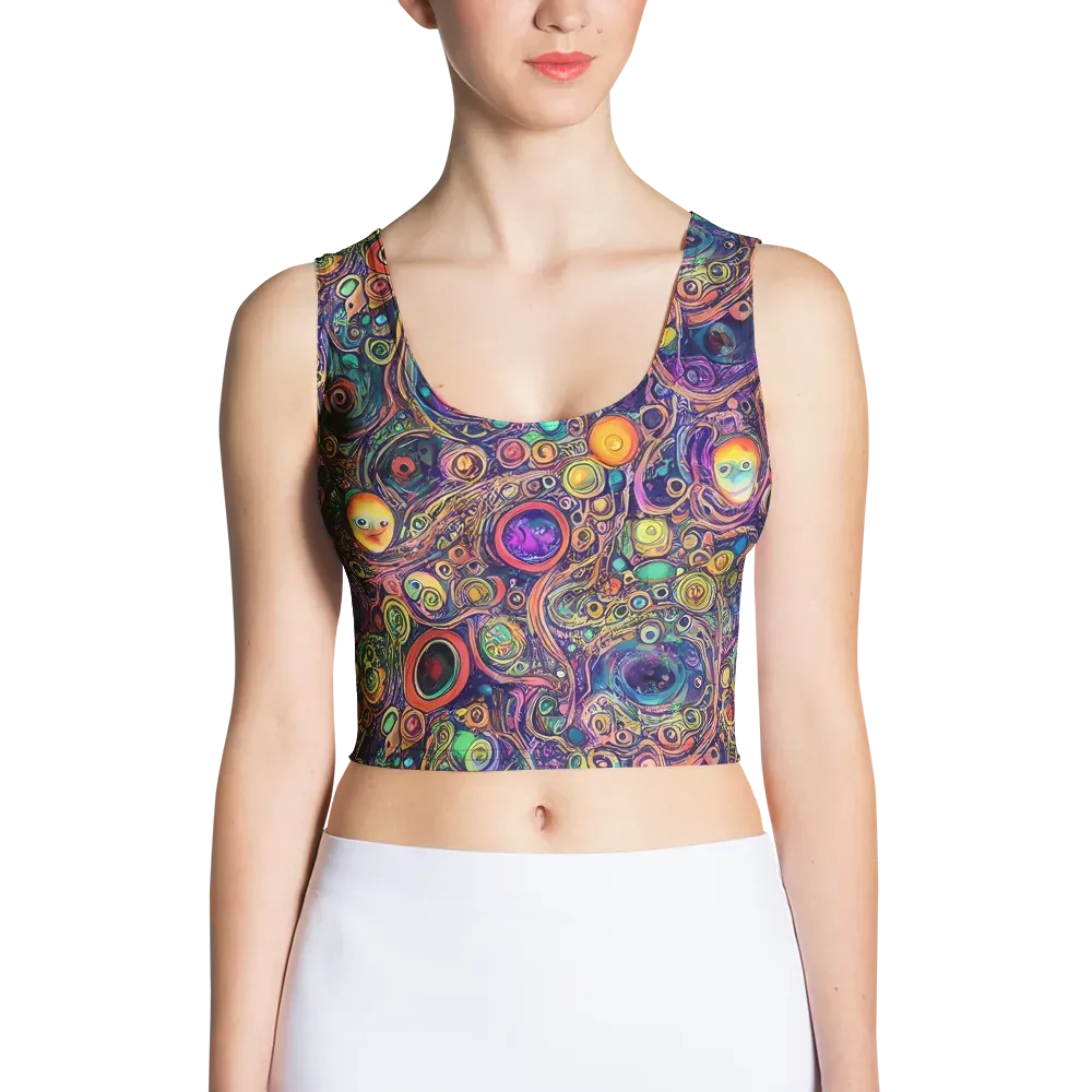 Jansson's Nebula on Crop Top — Front