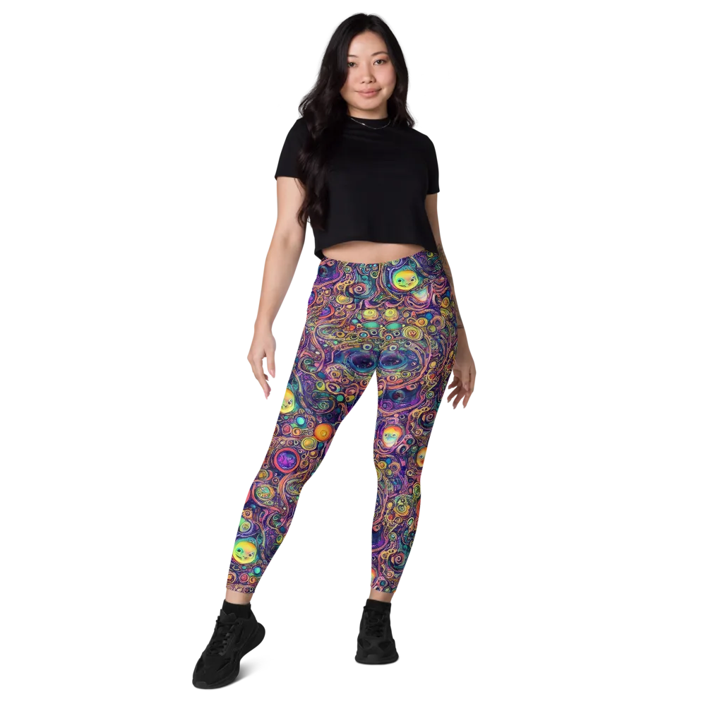 Jansson's Nebula on Leggings with Pockets — Front