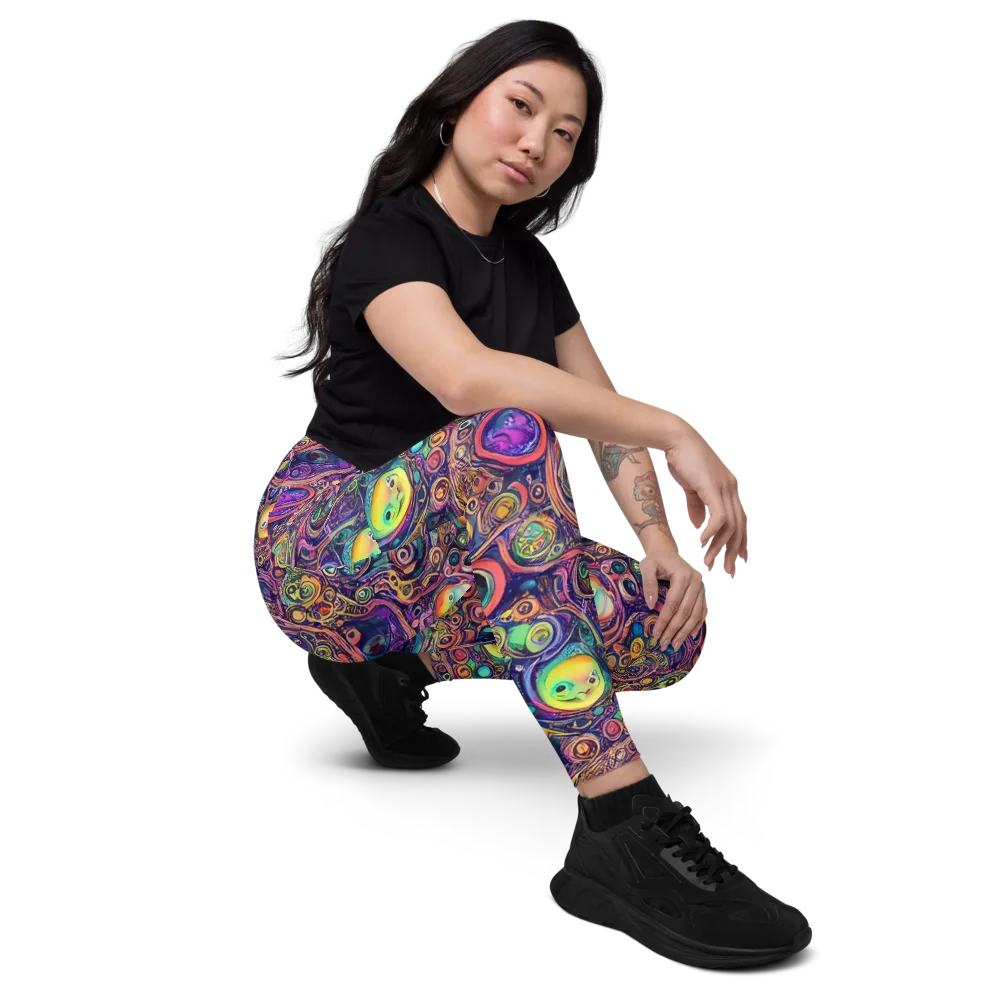 Jansson's Nebula on Leggings with Pockets — Right Front