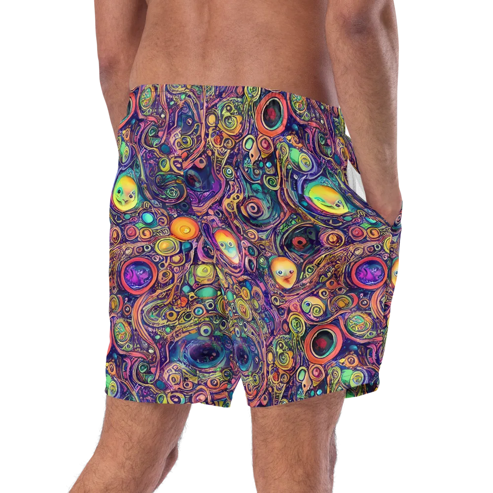 Jansson's Nebula on Swim Trunks — Right Back