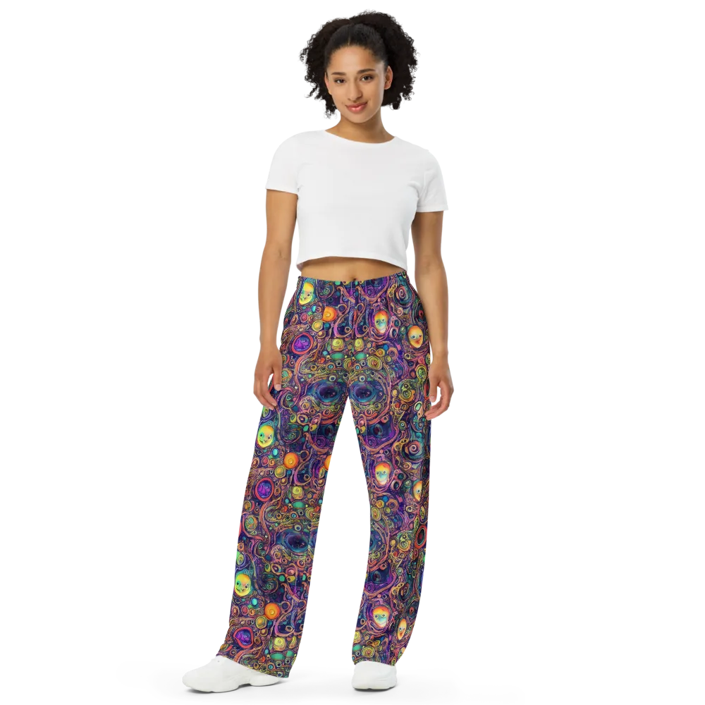 Jansson's Nebula on Wide-Leg Pants — Front