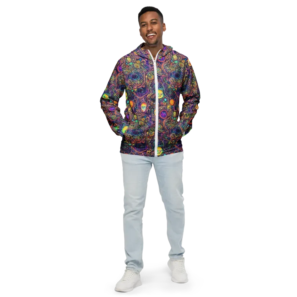 Jansson's Nebula on Men's Windbreaker — Front