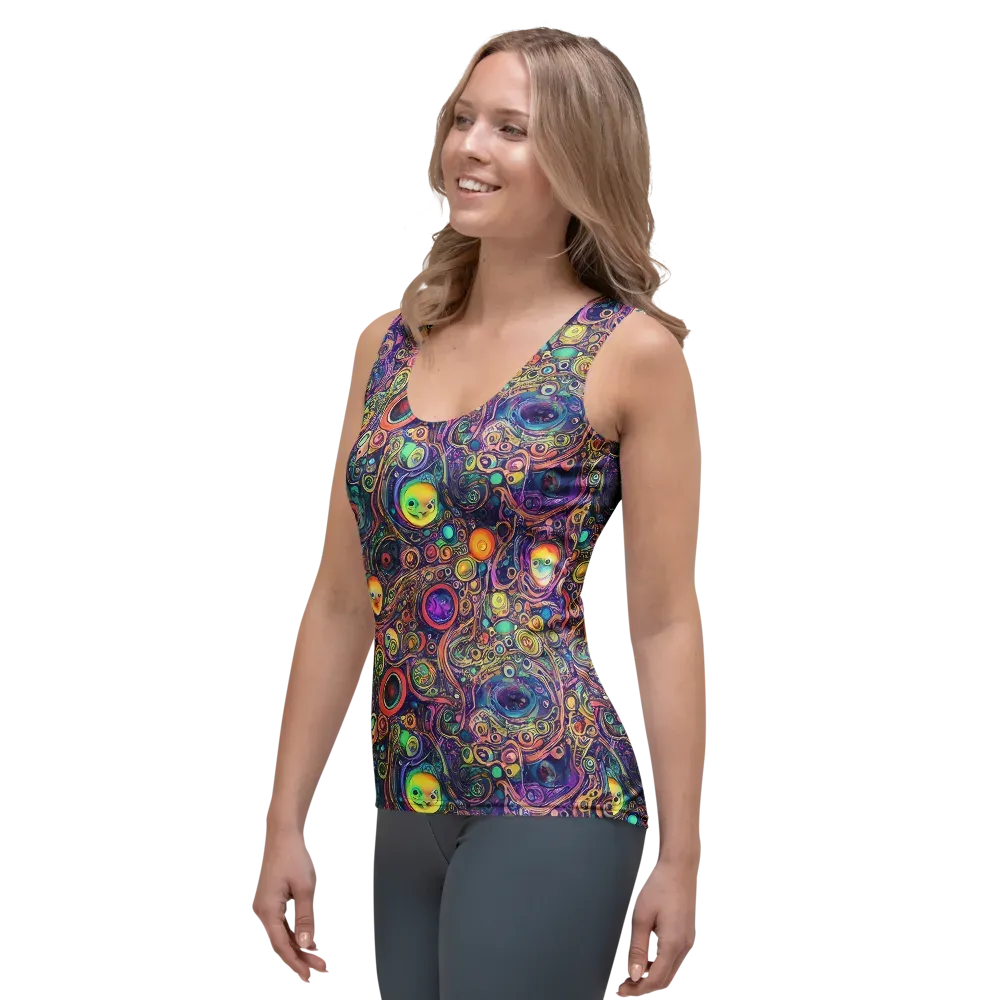 Jansson's Nebula on Women's Tank Top — Left Front