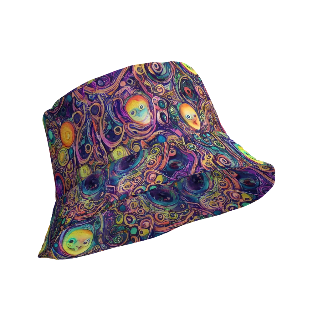 Jansson's Nebula on Reversible Bucket Hat — Product details Outside