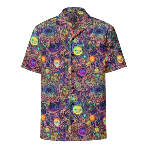 Jansson's Nebula on a Button Shirt