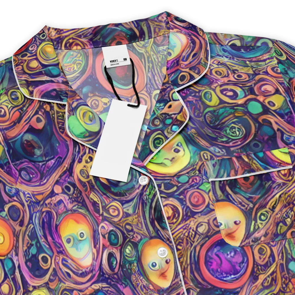 Jansson's Nebula on Women's Short Sleeve Pajama Top — Product details