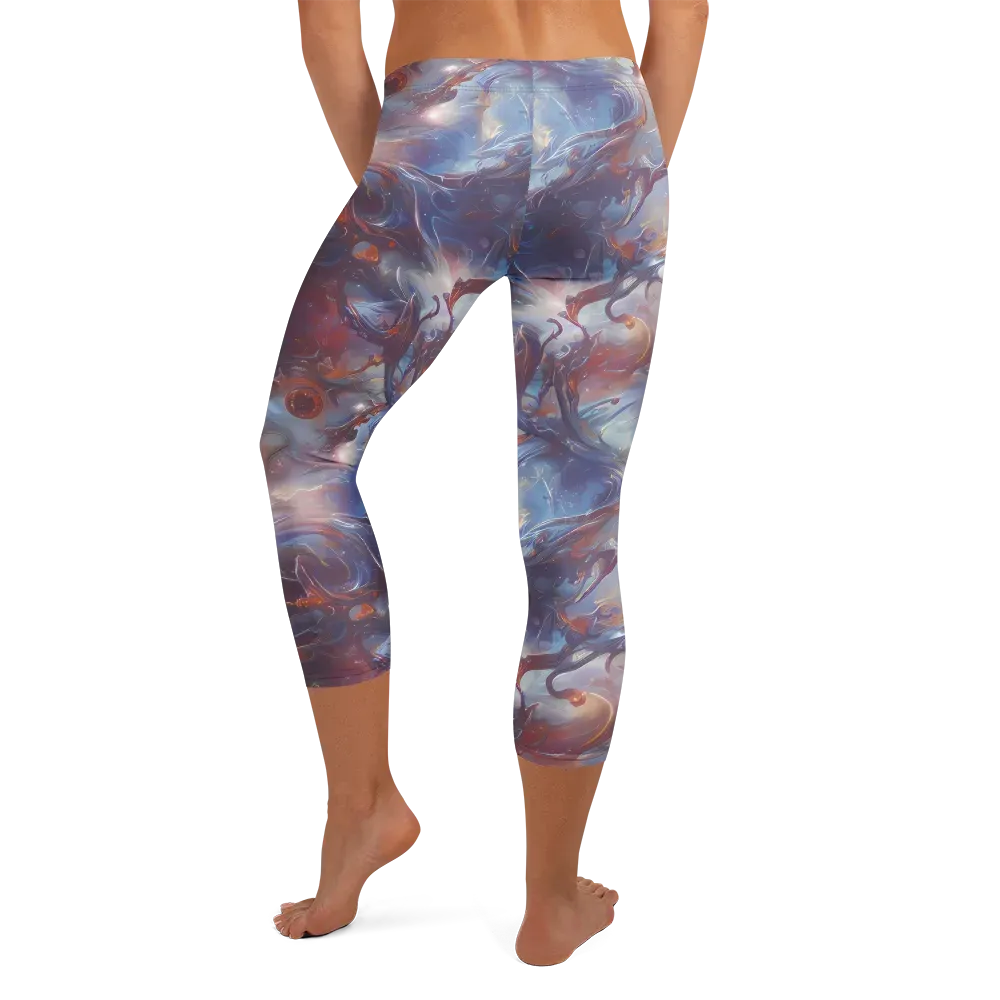 Dreamweaver on Capri Leggings — Back