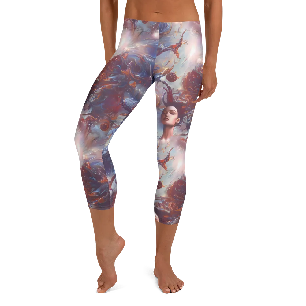 Dreamweaver on Capri Leggings — Front