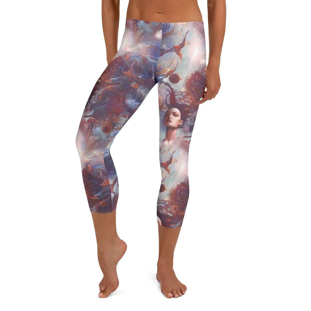 Dreamweaver on Capri Leggings — Front