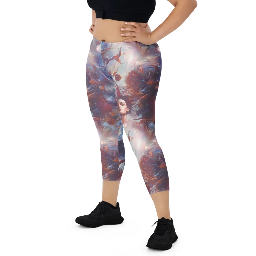 Dreamweaver on Capri Leggings — Front
