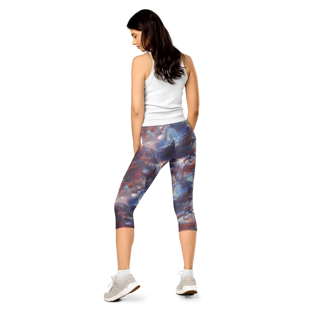 Dreamweaver on Capri Leggings — Back