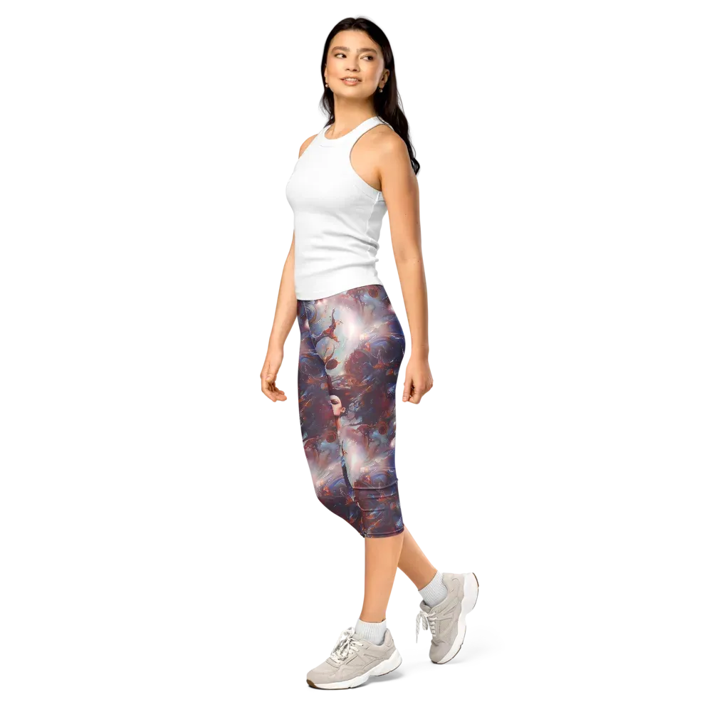 Dreamweaver on Capri Leggings — Left Front