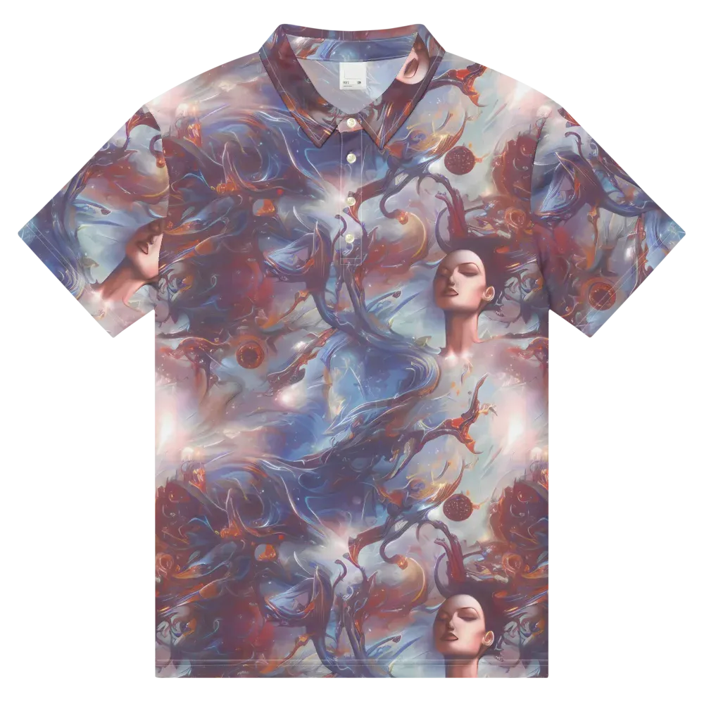 Dreamweaver on Men's Slim Fit Polo Shirt — Front