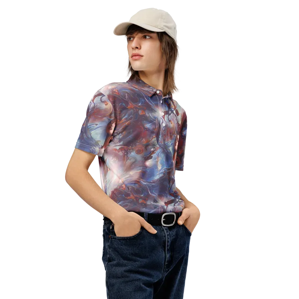 Dreamweaver on Men's Slim Fit Polo Shirt — Right Front