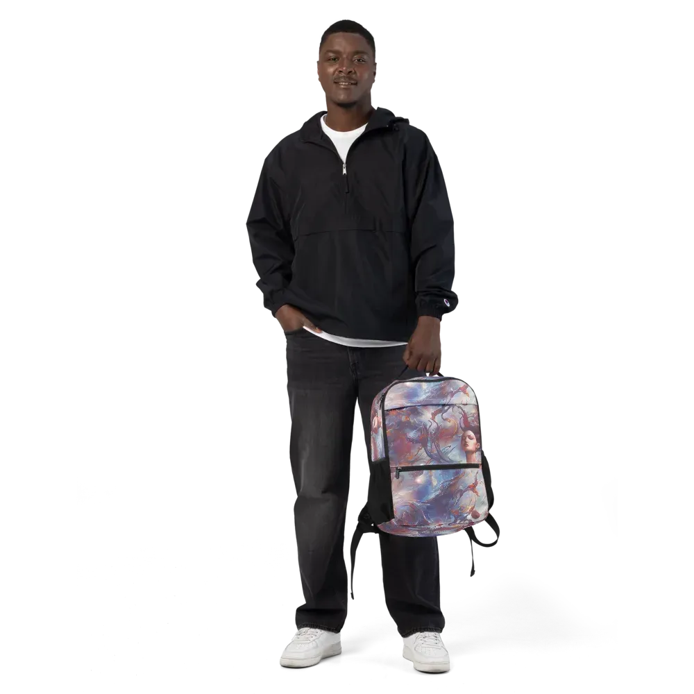 Dreamweaver on Utility Backpack — Front