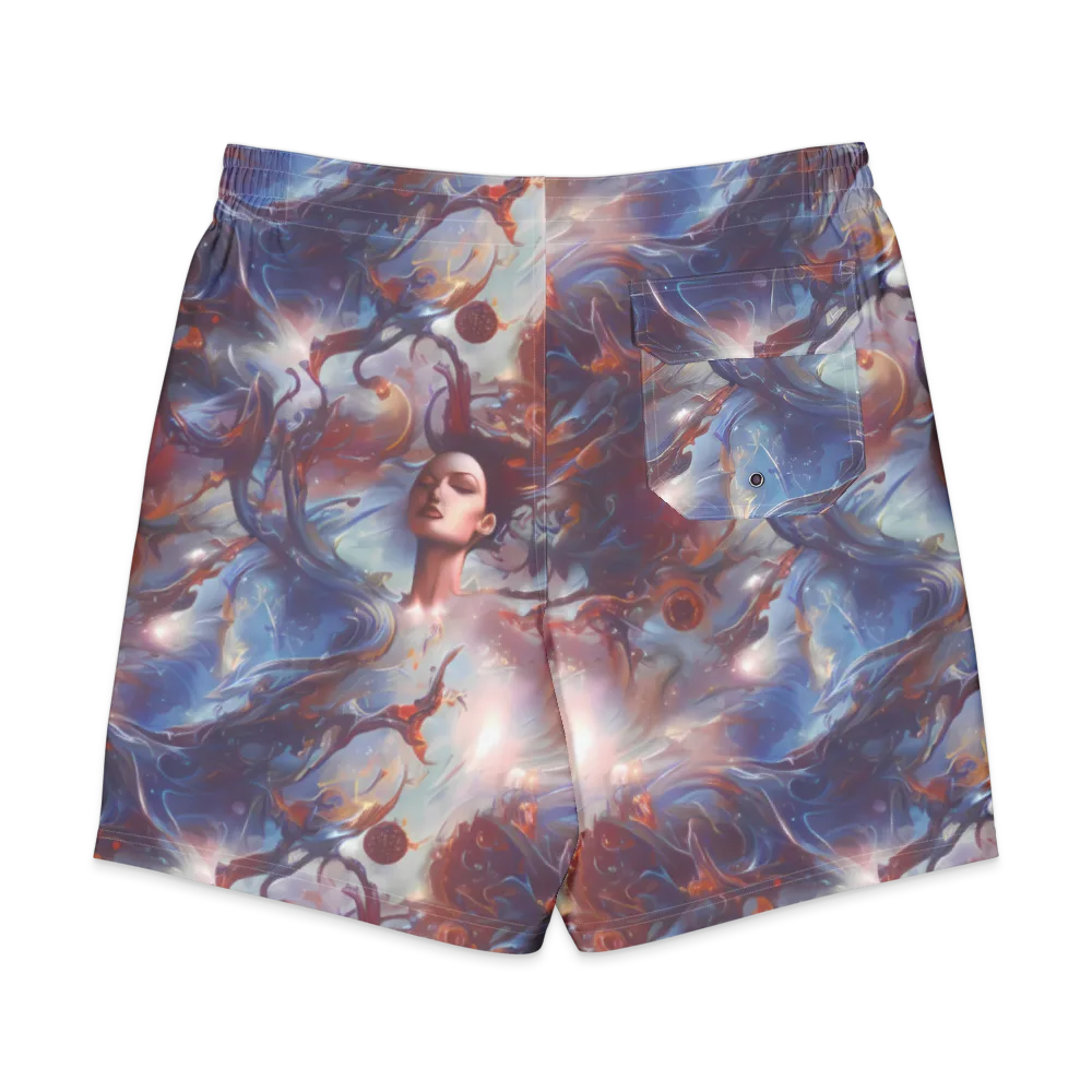 Dreamweaver on Men's Board Shorts — Back