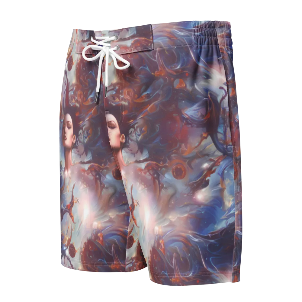 Dreamweaver on Men's Board Shorts — Front