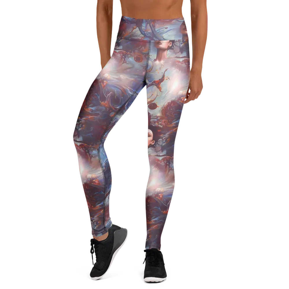 Dreamweaver on Yoga Leggings — Front