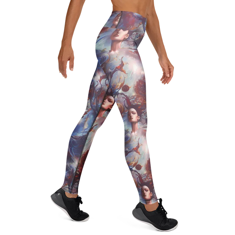 Dreamweaver on Yoga Leggings — Right
