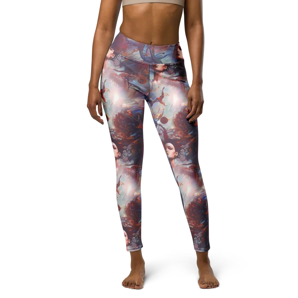 Dreamweaver on Yoga Leggings — Front
