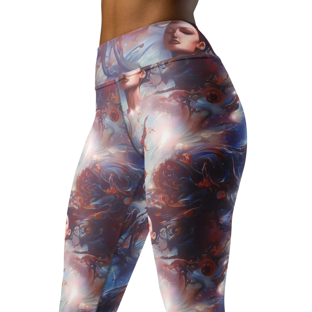 Dreamweaver on Yoga Leggings — Left Front