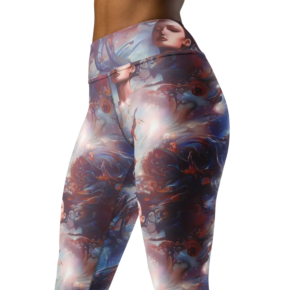 Dreamweaver on Yoga Leggings — Left Front