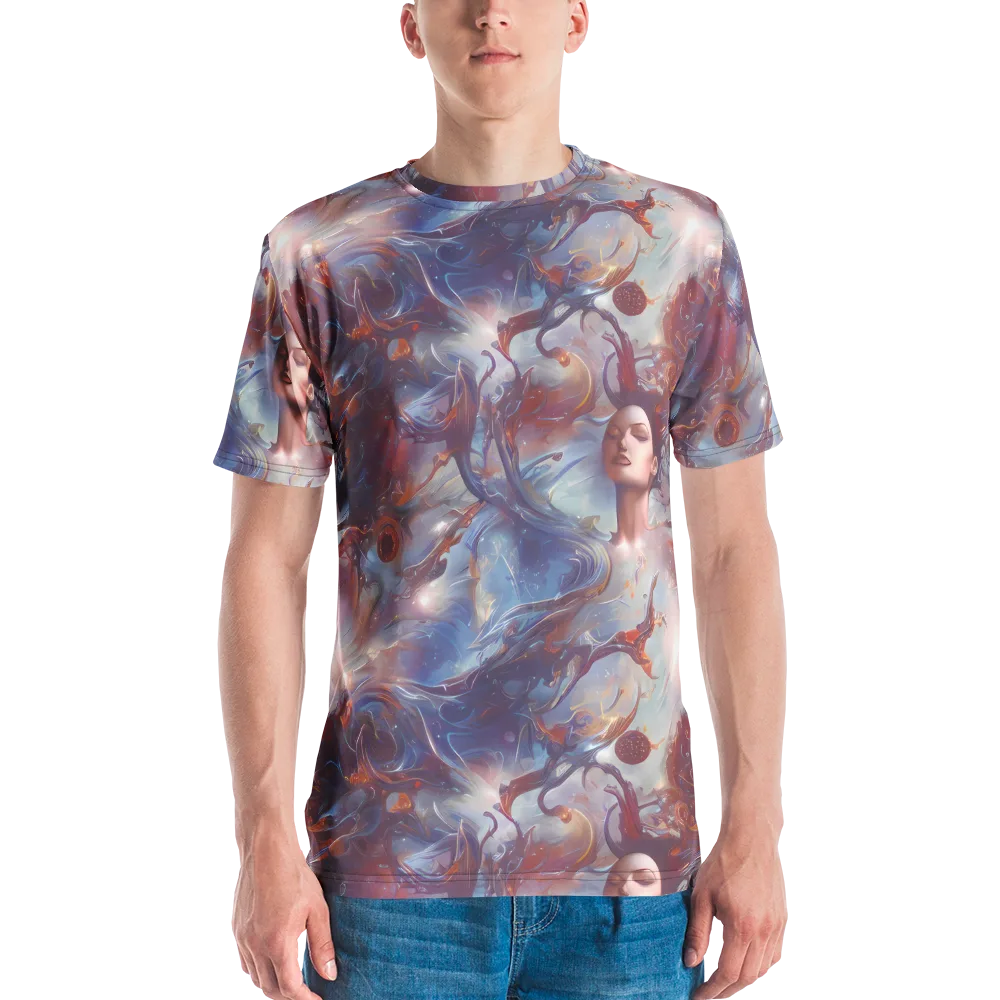 Dreamweaver on Men's Crew Neck T-Shirt — Front