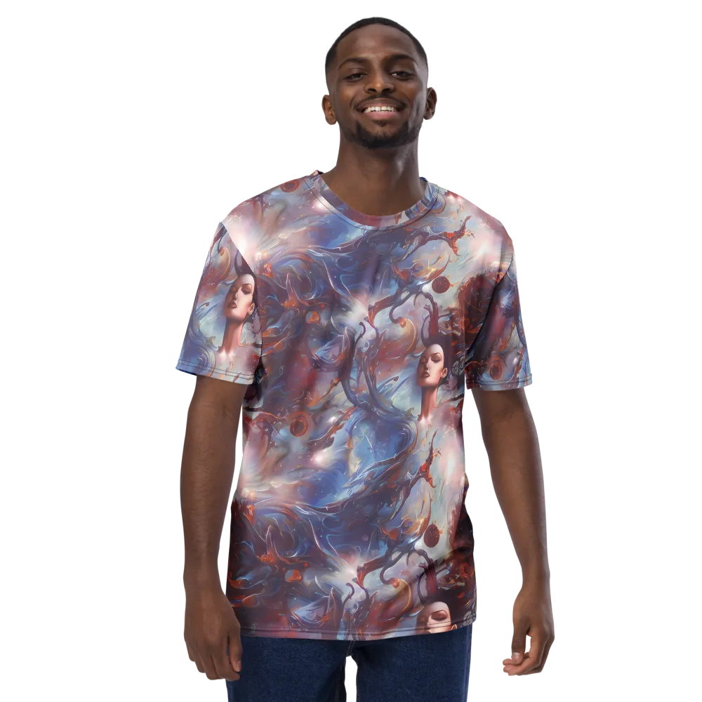 Dreamweaver on Men's Crew Neck T-Shirt — Front