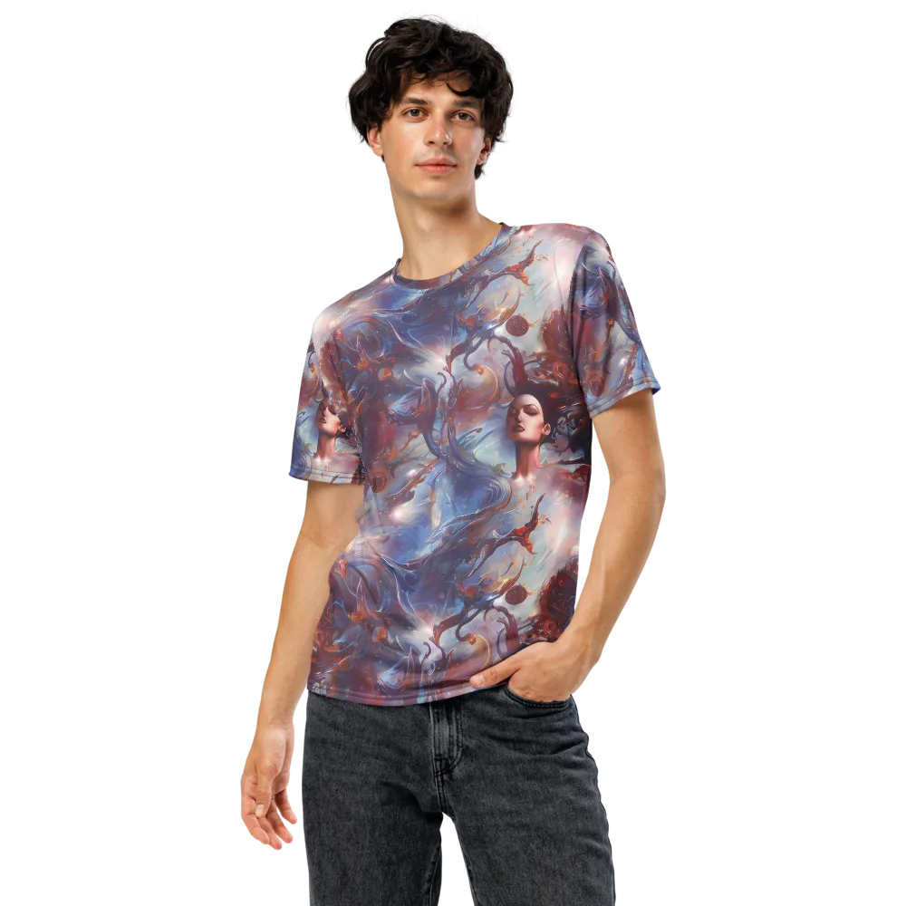 Dreamweaver on Men's Crew Neck T-Shirt — Front