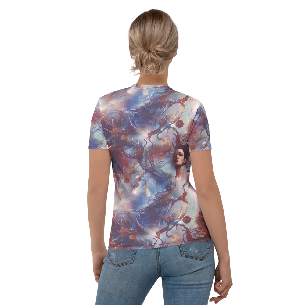 Dreamweaver on Women's Crew Neck T-Shirt — Back