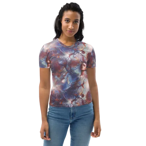 Dreamweaver on a Women's Crew Neck T-Shirt