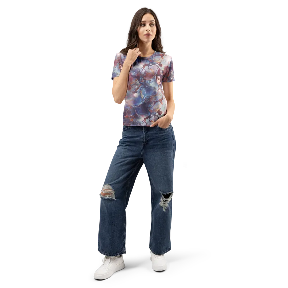 Dreamweaver on Women's Crew Neck T-Shirt — Front