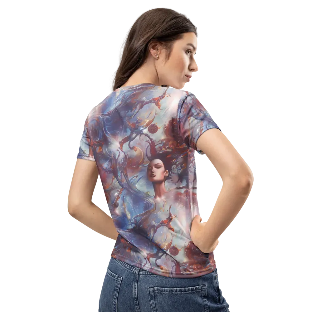 Dreamweaver on Women's Crew Neck T-Shirt — Back