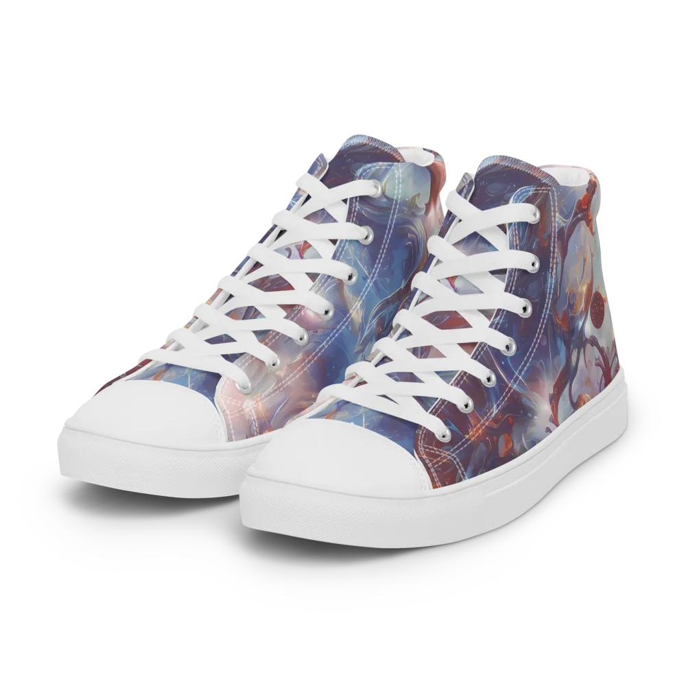 Dreamweaver on Women's High Top Canvas Shoes — Left Front