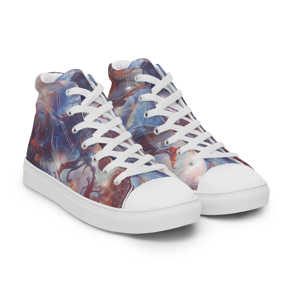Dreamweaver on Women's High Top Canvas Shoes — Right Front