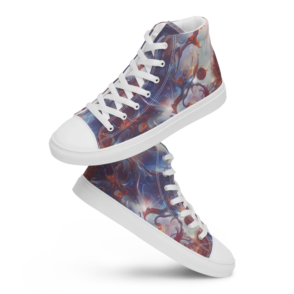 Dreamweaver on Women's High Top Canvas Shoes — Front