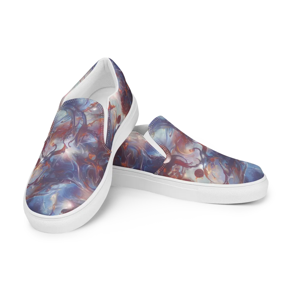 Dreamweaver on Men's Slip-On Canvas Shoes — Left Front