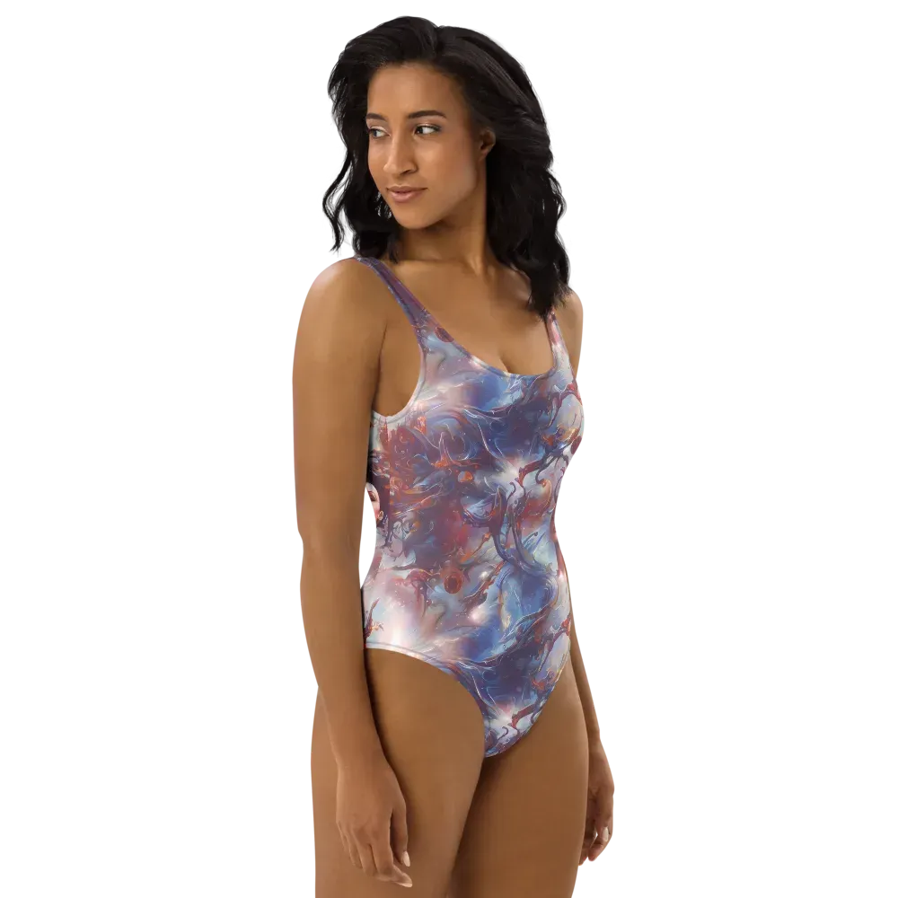 Dreamweaver on One-Piece Swimsuit — Right