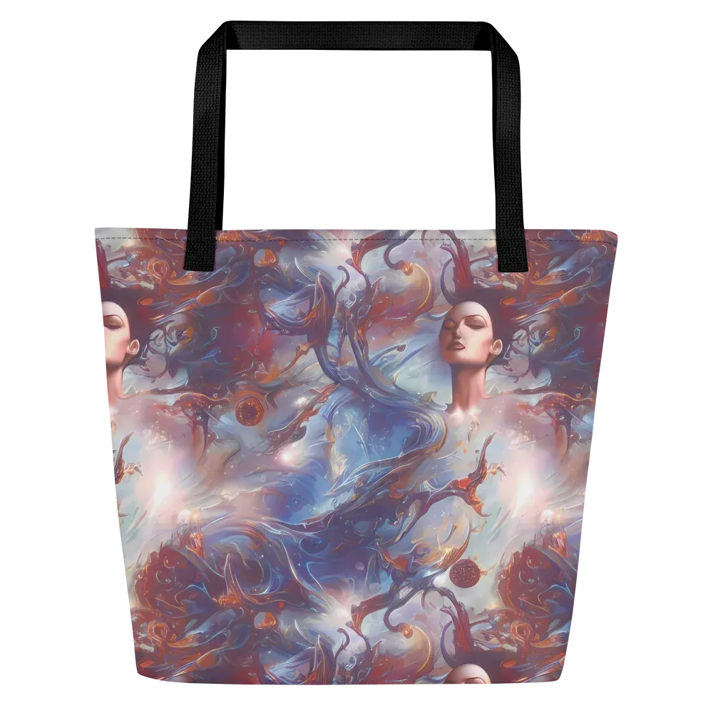 Dreamweaver on Large Tote Bag W/ Pocket — Front