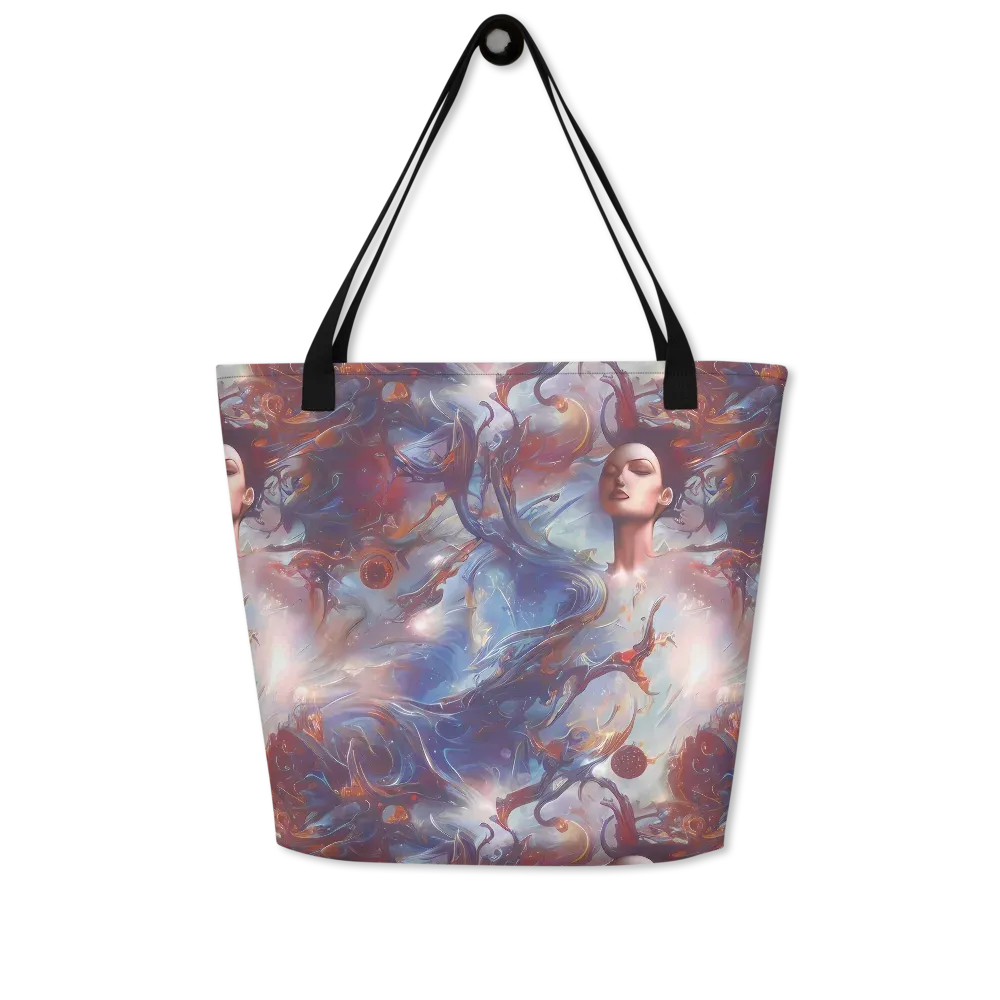 Dreamweaver on Large Tote Bag W/ Pocket — Front