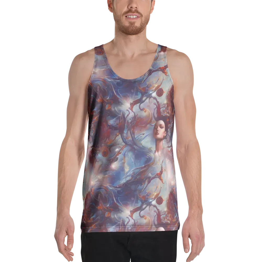 Dreamweaver on Men's Tank Top — Front