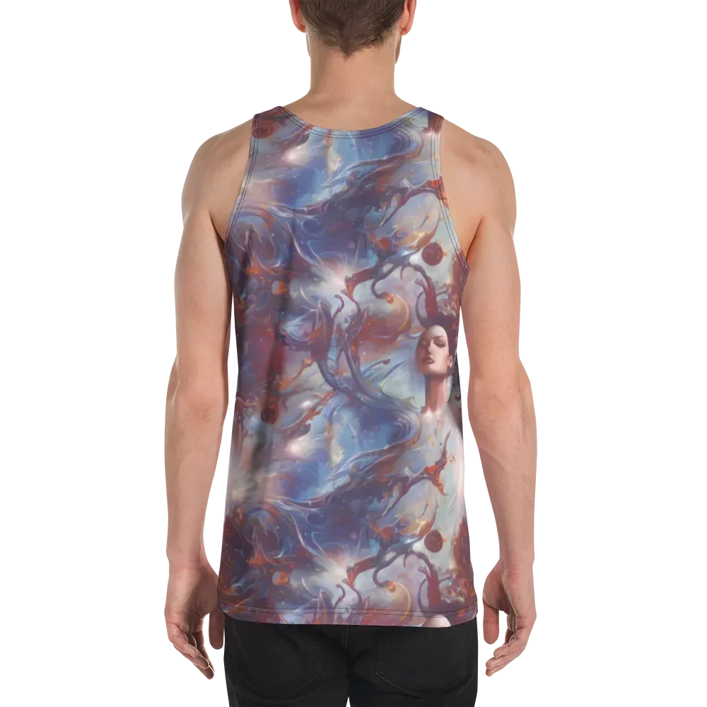 Dreamweaver on Men's Tank Top — Back