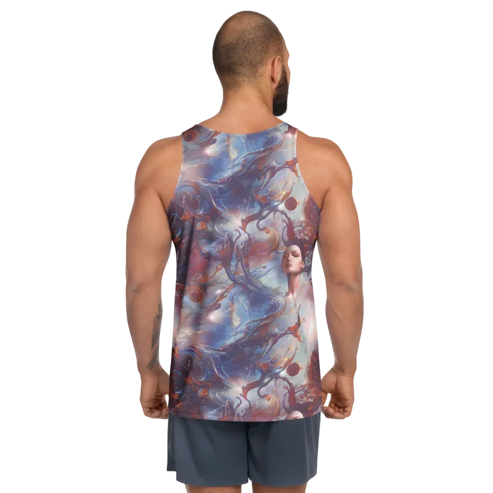 Dreamweaver on Men's Tank Top — Back