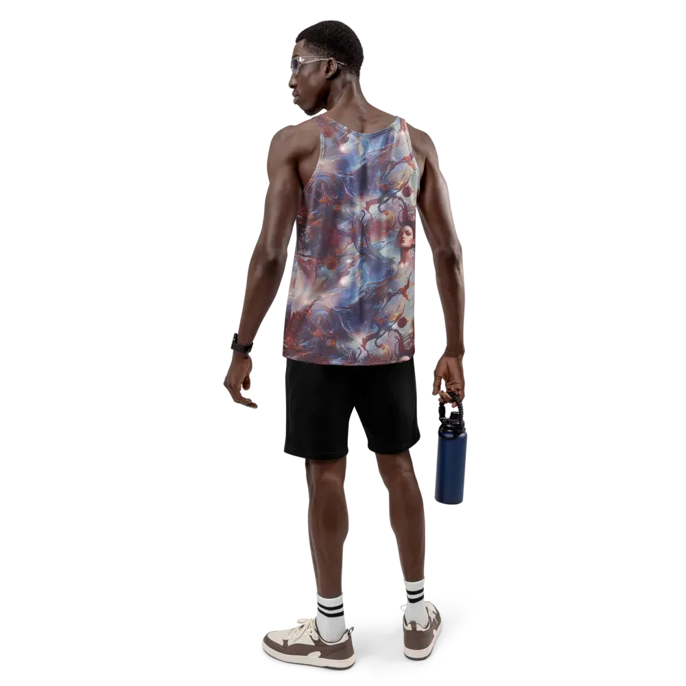Dreamweaver on Men's Tank Top — Back