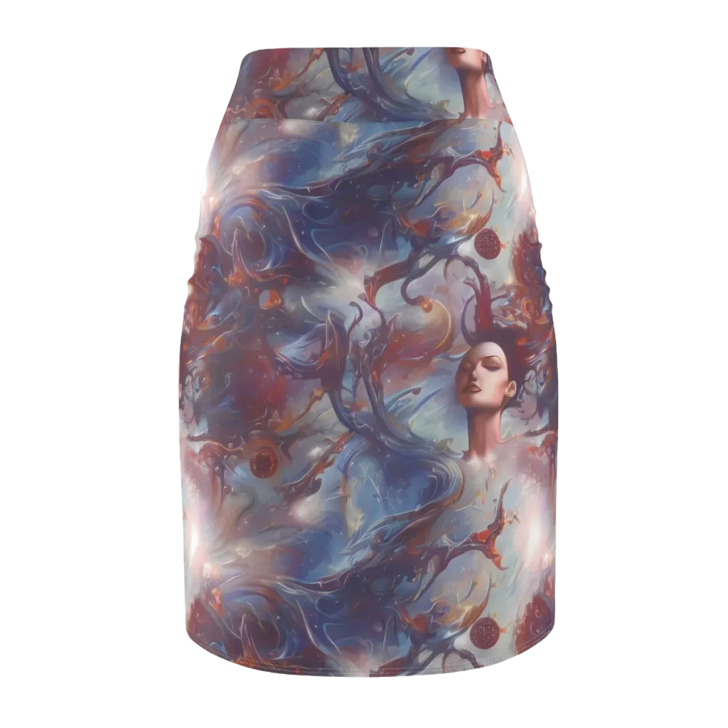 Dreamweaver on Pencil Skirt — Back