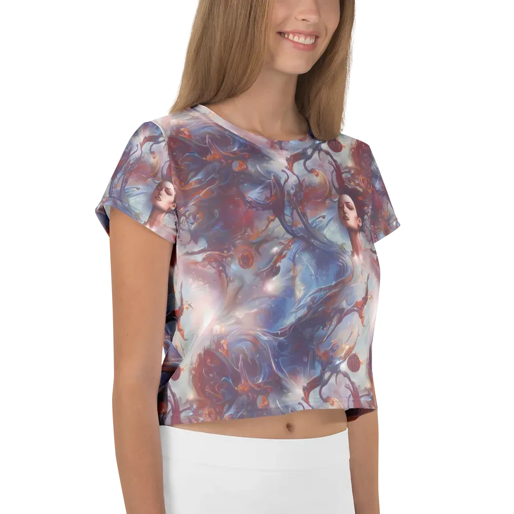 Dreamweaver on Crop Tee — Right